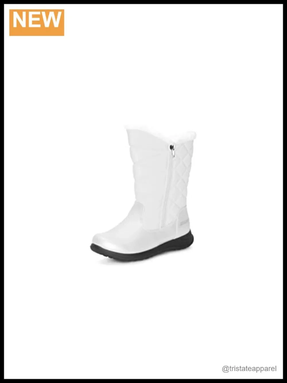 Khombu Women's Carly Mid Winter Snow Boots with Zippers